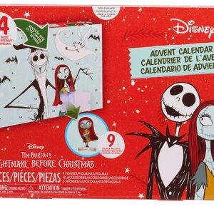 Disney Tim Burton's The Nightmare Before Christmas Advent Calendar, 24 Surprises